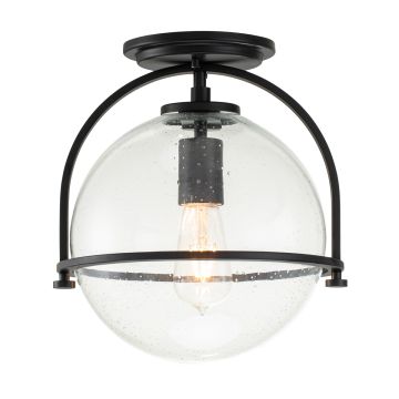 Quintiesse SOMERSET QN-SOMERSET-F-C-BK Stropná lampa 1x60W/E27
