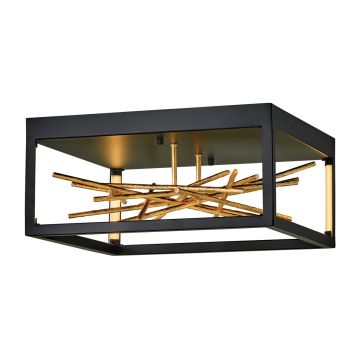 Quintiesse STYX QN-STYX-LED-F-BG Stropné svietidlo 8W/LED Tape 3000k