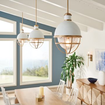 Quintiesse TOLLIS QN-TOLLIS-P-NBR Závesná lampa 1x40W/E27
