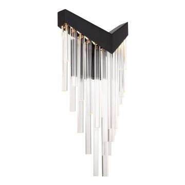 Quintiesse Vivien QN-VIVIEN-1W-BK Stena svietidlo 1x12W/LED 3000K 330lm IP20