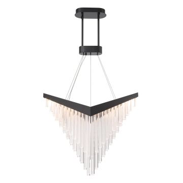Quintiesse Vivien QN-VIVIEN-P-L-BK Závesná lampa 1x40W/LED 3000K 900lm IP20