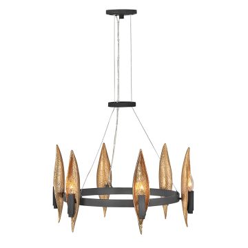Quintiesse WILLOW QN-WILLOW6-CBK Žiarovka 6x40W/E14