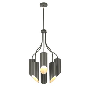 Elstead Lighting QUINTO GREY QUINTO6-GPN Žiarovka 6x60W/E27
