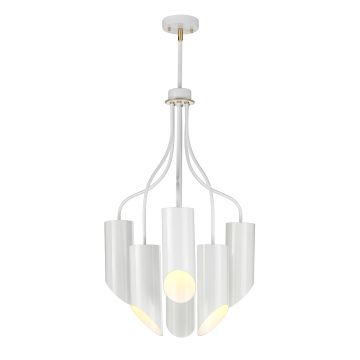 Elstead Lighting QUINTO WHITE QUINTO6-WAB Žiarovka 6x60W/E27