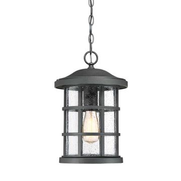 Elstead Lighting CRUSADE QZ-CRUSADE8-BLK Závesná lampa 1x60W/E27 IP44