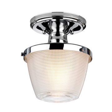 Elstead Lighting DUBLIN QZ-DUBLIN-SF-PC Stropná lampa 1x60W/E27 IP44