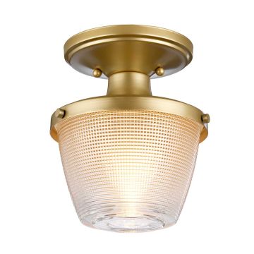 Elstead Lighting DUBLIN QZ-DUBLIN-SF-PNBR Stropná lampa 1x60W/E27 IP44