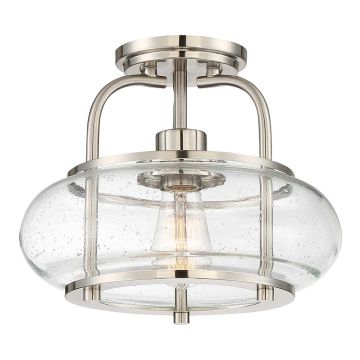 Elstead Lighting QUOIZLE QZ-TRILOGY-SFS-BN Stropná lampa 1x60W/E27