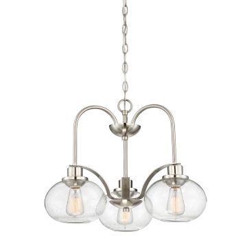 Elstead Lighting QUOIZLE QZ-TRILOGY3-BN Žiarovka 3x60W/E27