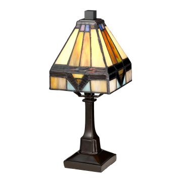 Elstead Lighting VICTORY & HOLMES QZ-HOLMES-TL Stolná lampa 1x25W/E14
