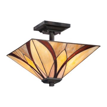 Quoizel ASHEVILLE QZ-ASHEVILLE-SF Stropná lampa 2x60W/E27