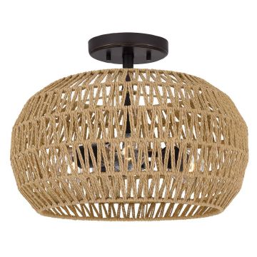 Quoizel Casablanca QZ-CASABLANCA-3SF-PBZ Stropná lampa 3x60W/E27 IP20