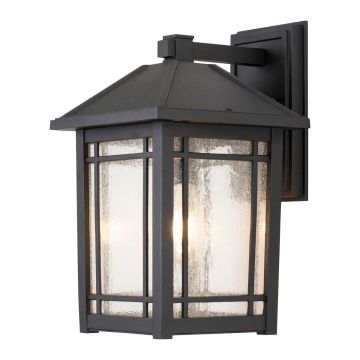 Quoizel Cedar Point QZ-CEDAR-POINT-L-BK Stena svietidlo 1x60W/E27 IP44