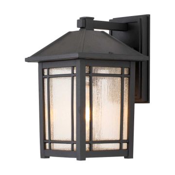 Quoizel Cedar Point QZ-CEDAR-POINT-M-BK Stena svietidlo 1x60W/E27 IP44