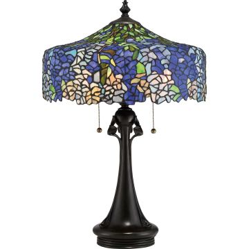 Quoizel COBALT QZ-COBALT-TL Stolná lampa 3x60W/E27