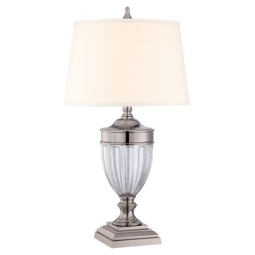 Quoizel DENNISON QZ-DENNISON-PN Stolná lampa 1x60W/E27