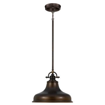 Quoizel EMERY QZ-EMERY-P-M-PN Závesná lampa 1x60W/E27