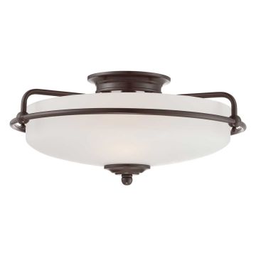 Quoizel Griffin QZ-GRIFFIN-F-PN Stropné svietidlo 3x60W/E27