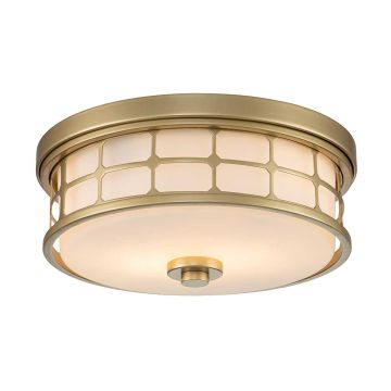 Quoizel Guardian QZ-GUARDIAN-F-PNBR Stropné svietidlo 2x60W/E27 IP44