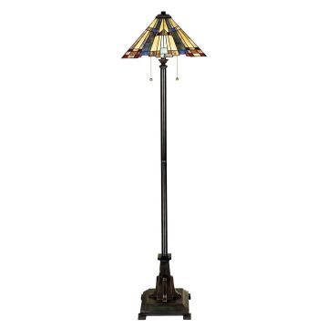 Quoizel INGLENOOK QZ-INGLENOOK-FL Stojanová lampa 2x60W/E27