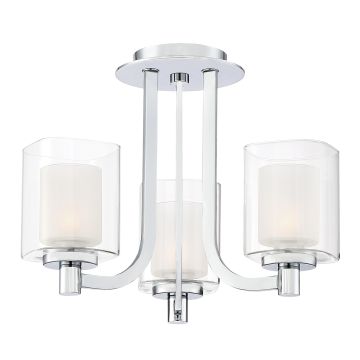 Quoizel Kolt QZ-KOLT-SF-PC-BATH Stropné svietidlo 3x3.5W/G9 IP44