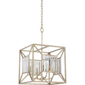 Quoizel LAKESIDE QZ-LAKESIDE4-P-B Závesná lampa 4x60W/E14