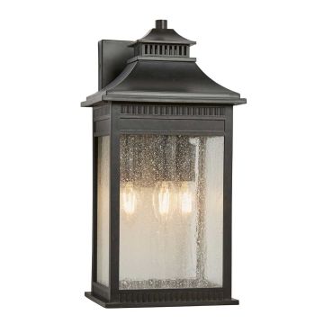 Quoizel LIVINGSTON QZ-LIVINGSTON2-L Stena svietidlo 3x40W/E14 IP44