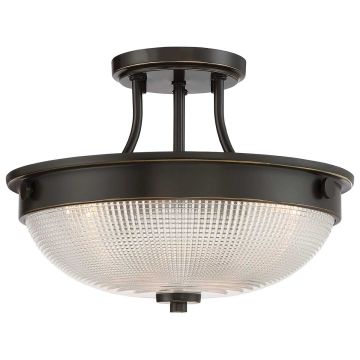 Quoizel MANTLE QZ-MANTLE-SF-PN Stropná lampa 2x60W/E27