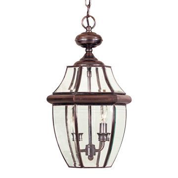 Quoizel NEWBURY QZ-NEWBURY8-L-AC Závesná lampa 2x60W/E14 IP44