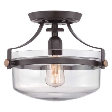 Quoizel PENN STATION QZ-PENN-STATION-F-WT Stropná lampa 1x60W/E27
