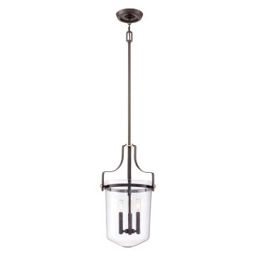 Quoizel PENN STATION QZ-PENN-STATION-M-WT Závesná lampa 3x40W/E14