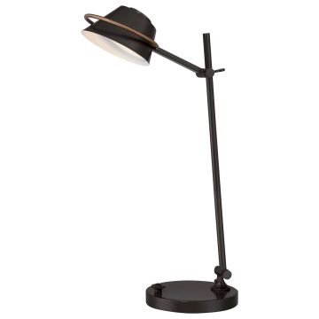 Quoizel SPENCER QZ-SPENCER-TL-WT Stolná lampa na stôl 1x7W/LED
