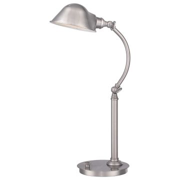 Quoizel THOMPSON QZ-THOMPSON-TLBN Stolná lampa na stôl 1x7W/LED