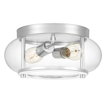 Quoizel Trilogy QZ-TRILOGY-F-S-BATH Stropné svietidlo 2x40W/E27 IP44