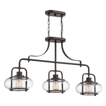 Quoizel Trilogy QZ-TRILOGY-ISLE-OZ Závesná lampa 3x60W/E27