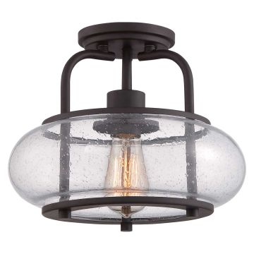 Quoizel TRILOGY QZ-TRILOGY-SF-S Stropná lampa 1x60W/E27