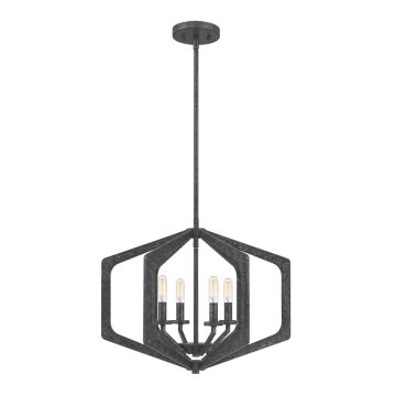 Quoizel Vanguard QZ-VANGUARD-4P-OK Závesná lampa 4x40W/E14