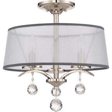 Quoizel WHITNEY QZ-WHITNEY-SF Stropná lampa 3x40W/E14