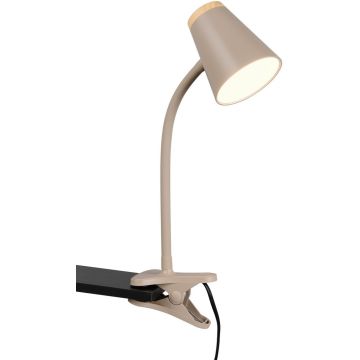 Trio PONGO R25831143 Stolná lampa s klipom 1x4.5w/led 3000k 500lm ip20