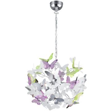 Trio BUTTERFLY R30214017 Závesná lampa 4x28w/g9 ip20