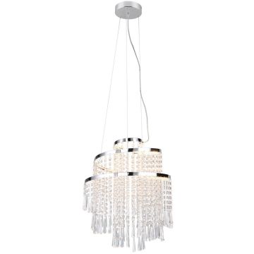 Trio POMP R37341106 Závesná lampa 1x30w/led 2700-6500k 4300lm ip20