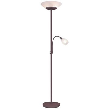 Trio GERRY R40063124 Stojanová lampa 2x46w/e27+e14 ip20