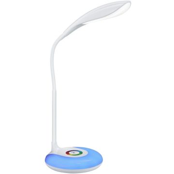 Trio KRAIT R52781201 Stolná lampa na stôl 2x5w/led 3000k+rgb 300lm ip20