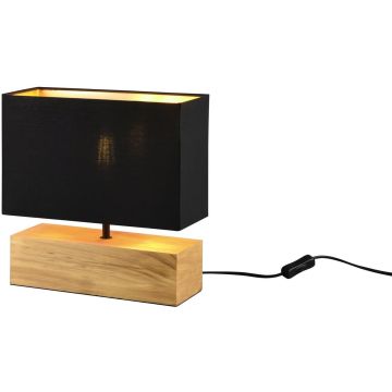 Trio WOODY R50181080 Stolná lampa 1x60w/e27 ip20