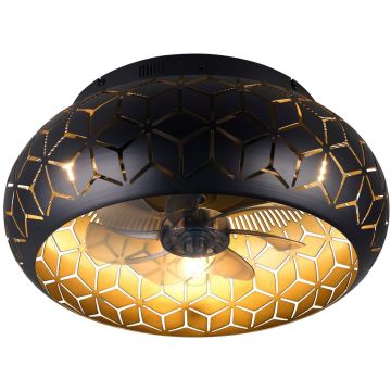 Trio BIDAR R61574080 Ventilátor 3x10w/e27 ip20