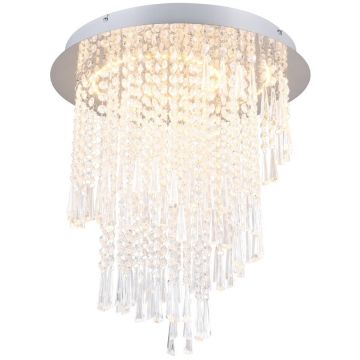 Trio POMP R67349106 Stropná lampa 1x30w/led 2700-6500k 4000lm ip20