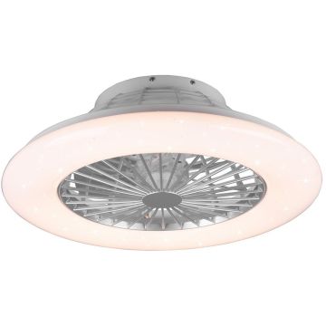 Trio STRALSUND R62522987 Ventilátor 1x30w/led 3000-6500k 2200lm ip20
