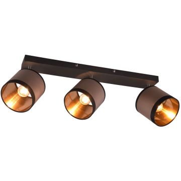 Trio DAVOS R81553041 Bodové svetlo 3x10w/e14 ip20