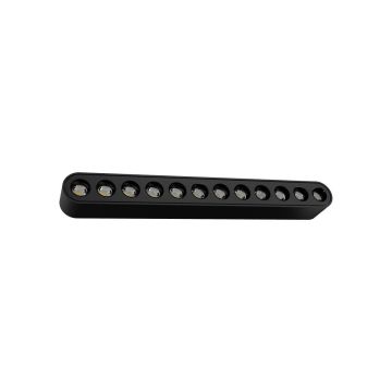 Light Prestige Magnetic LP-636-MAG SLIM 12W 3BK Koľajnicový reflektor 1x12W/LED 3000K 838lm IP20