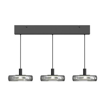 Maytoni Float MOD498PL-L25BK1 Závesná lampa 3x25W/LED 3000K 1650lm IP20